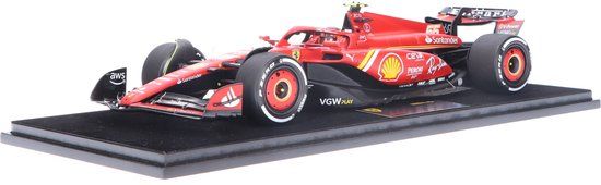 Geen automerk Looksmart Ferrari SF-24 Modelauto 1:18 2024 Carlos Sainz Scuderia Ferrari LS18F1059 Australian GP