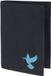 oxmox New Cryptan RFID Protect Kombibörse Freedom Pigeon Print Cyan Black zwart