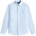 Tommy Hilfiger Heren CORE Flex POPLIN Solid RF Shirt MW0MW39988 L/S Blauw M