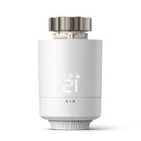Hama Thermostat de radiateur intelligent Matter Over Thread, hub requis | Contrôle par application et vocal, plans de chauffage individuels, économie d'énergie, compatible avec les systèmes Matter