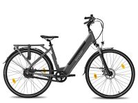 Sharp BK-ED06-EB Donkergrijs Aluminium 71,1 cm (28") Elektrische Stadsfiets