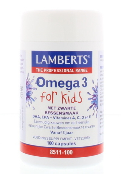 Lamberts Omega 3 for kids 100 cap