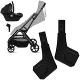 Lionelo Tansi Autostoeladapter Kinderwagen, Travel System, Snelle Montage