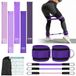 Ensemble de fitness élastique avec bandes de résistance