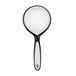 Carehabi Handloep, 20-voudige vergroting, zwart, antislip zachte handgreep, voor lezen, boeken, kranten, insectenobservatie