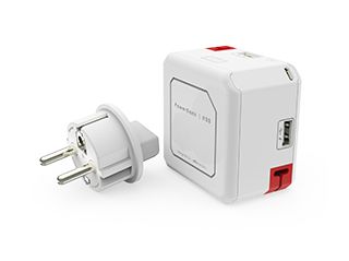 Allocacoc Powerbank 5000 mAh - Wit/Rood