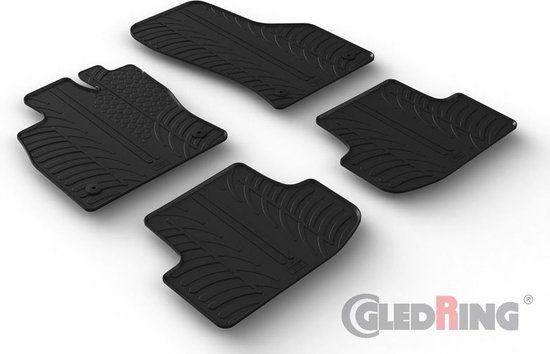 Rubbermatten passend voor Audi A3 (8Y) Sportback - 1 stuk(s) - 1 mm - 3830006487072