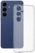 Techsuit Hoesje geschikt voor Samsung Galaxy A17 - Clear Silicone Back Cover - Transparant