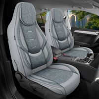 Bremer Sitzbezüge Hyundai Autostoelhoezen voor Hyundai i20 Bj 2014-20 – Stoelhoezen voor bestuurder en passagier in Grijs