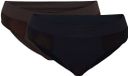Joop! Slip Intimate Apparel Vrouwen dark brown/black Effen 2 stuk(s)