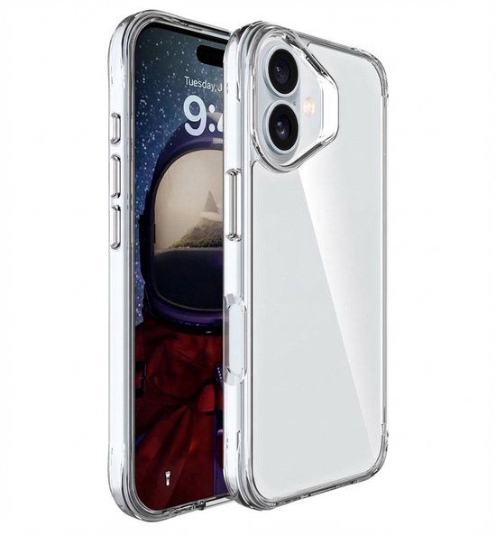 imoshion Rugged Air Case voor de Apple iPhone 16 - Transparant