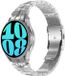 Accezz Steel Band - Geschikt voor Samsung Galaxy Watch 4 / 5 / 6 / 7 / FE (20 mm) - Zilver