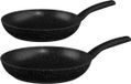 Secret de Gourmet Poêles Palermo - D26 et D28 cm - Toutes sources de chaleur - Noir