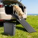 VEVOR Rampe pour chien, 180 X 43,2 cm, rampe pour chien pliable pour voiture pour chiens moyens et grands jusqu'à 113 kg, aide à l'embarquement avec surface antidérapante en tissu Oxford, rampe portable pour SUV et camions