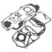 MXT complete motorpakket GY6 4T 10 inch voor REX RS 450 50