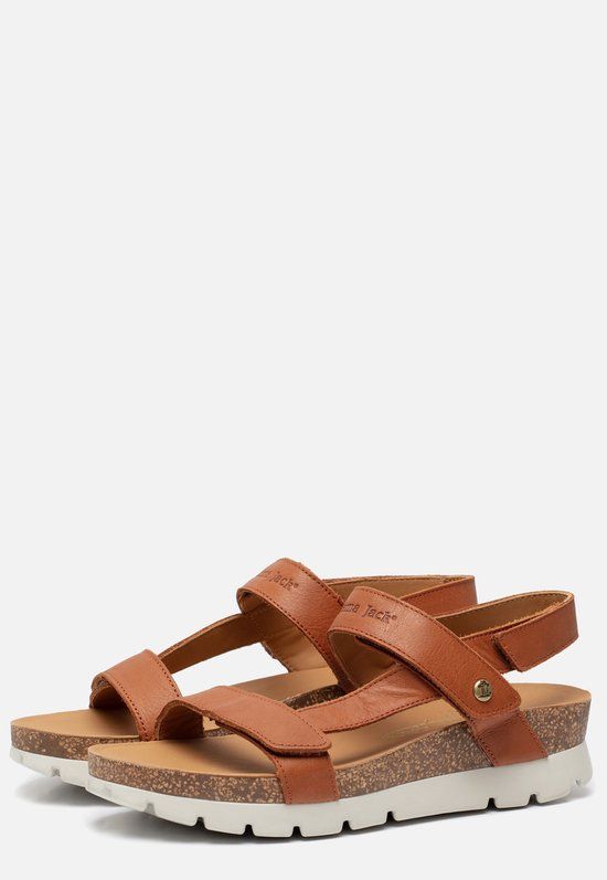 Panama Jack Selma B7 Sandalen cognac Leer - Maat 38