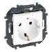 LEGRAND Niloé Step-stopcontact, 2P+T, 16 A, monteerbaar, voor inbouwmontage, wit, 398250B