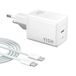 YISH 25W Oplader USB C Charger Snel Opladen: PD3.0 Snellader Voeding Lader USB Type C Stekker Snelle Oplader USBC Ultrasnelle Netadapter Met 60W 1m USB C Op C Kabel