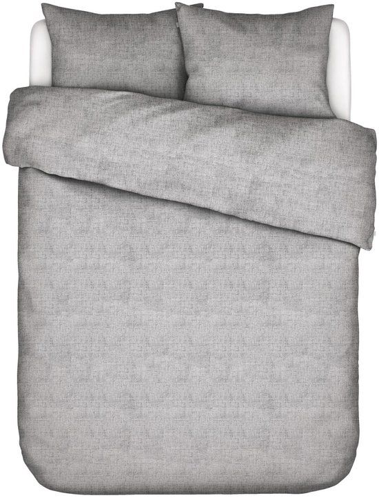 Essenza Jule Dekbedovertrek Antraciet - Tweepersoons – 200x200/220 cm