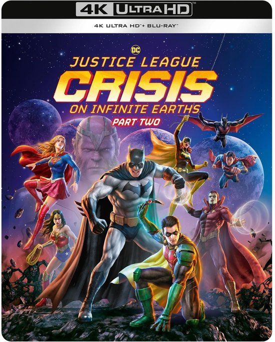 Justice League - Crisis On Infinite Earths Part Two (Steelbook) [4K Ultra HD Blu-ray]