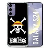 Cokitec Samsung Galaxy S24 Hoesje - Manga One Piece Doodshoofd