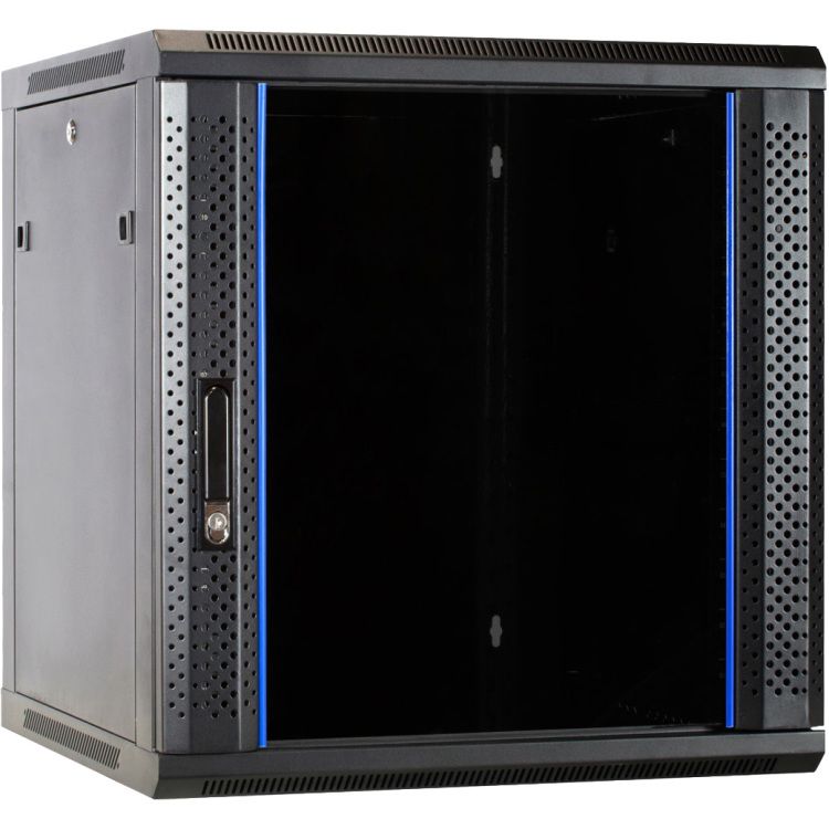 Digital Spectrum Solutions 12U wandkast met glazen deur 600x600