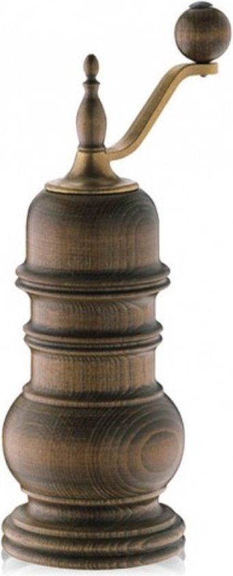 Zassenhaus Speyer Antieke Pepermolen, Donker Hout, 19cm