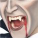 Merkloos 2 stuks vampieren horror nep tandjes