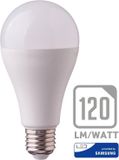 V-tac Ledlamp Vt-295 A65 E27 12w 3000k 1521lm Ip20 Wit