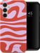 Selencia Hoesje Samsung Galaxy A55 - Vivid Backcover - Dream Swirl Pink