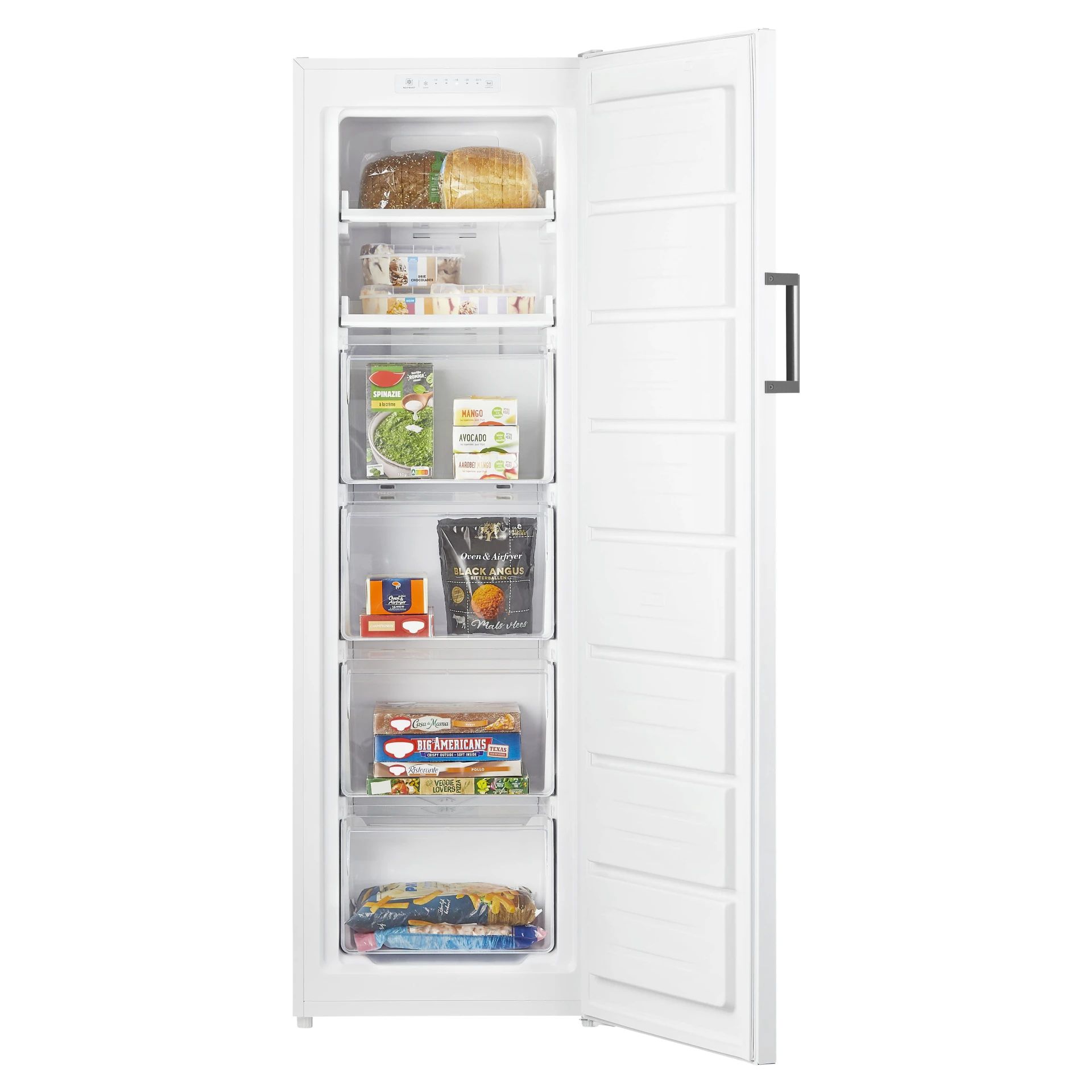 Inventum VR1682W Vrijstaande Vriezer - 204 Liter - No Frost - Wit