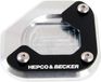 Hepco Becker Bmw F 800 Gs Adventure 13-18 4211667 00 91 Extension de béquille latérale Argent