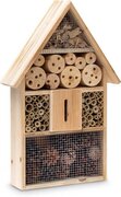 Relaxdays Insectenhotel hout ongediertebestrijding A bijenhotel vlinderhuis tuin