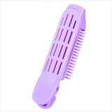 Wortelclips voor volume-krultang, natuurlijke pluizige krultangen, rollen-clips, pluizige klemmen, doe-het-zelf kappers-clips, kunststof krultang, violet