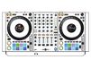 DJ-Skins White Star Trooper DJ-Skins DDJ 1000 Skin