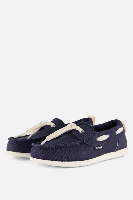 HEYDUDE Harbor Breeze Bootschoenen blauw Textiel - Maat 40