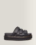 Dr. Martens Raine Athena Sandales à enfiler en cuir Noir, Taille : 43