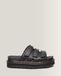 Dr. Martens Raine Athena Sandales à enfiler en cuir Noir, Taille : 43