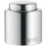 WMF Clever & More Wijnflesafsluiter Zwart, Roestvrijstaal