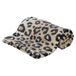 Trixie Hondendeken Leo Softpluche Panterprint Hondenmand Creme 150x100 cm