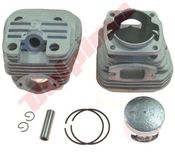 MAGIQ Parts DUAL Cilinder met zuiger passend op Chinese kettingzaag 45mm 52cc