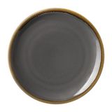 Olympia Kiln Bord Grijs Ø23cm (Set van 6)