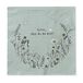 Grafik Workshop servetten met spreuk | 20 stuks | 12,5 x 12,5 cm | groen | bloemenkrans
