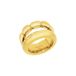 JOOP! Ring roestvrij staal damesringen, goud, wordt geleverd in sieradendoosje, 2035880