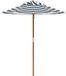 vidaXL Parasol voor kinderen met houten paal Ø120x140 cm