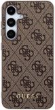 Guess 4G Back Case - Geschikt voor Samsung Galaxy S24 (S921) - Bruin
