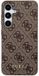 Guess 4G Back Case - Geschikt voor Samsung Galaxy S24 (S921) - Bruin