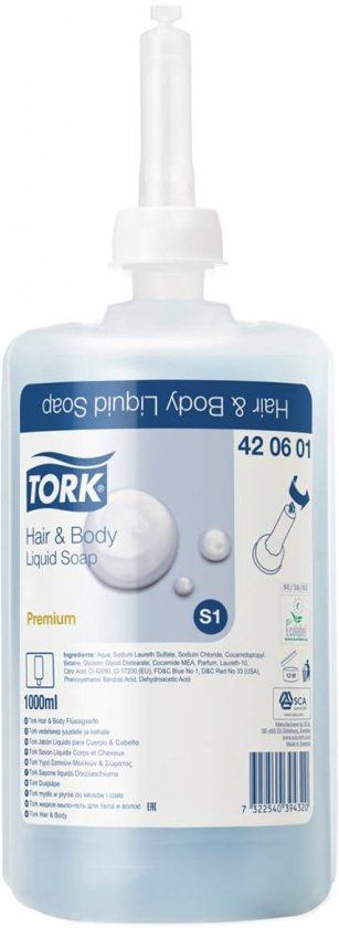 Tork Hair & Body Vloeibare Zeep S1 Premium