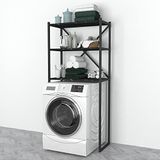 [en.casa] Ombouwkast Askersund 160x66x34 cm zwart en marmer zwart