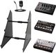 Bax Music bv Support pour synthétiseur - incluant 3 unités Korg Volca - Innox SynthStand 02 - Multicolore